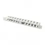 LogiLink – Kabel-Organizer – Hellgrau, RAL 7035 – 1U – 48,3 cm (19 inch)