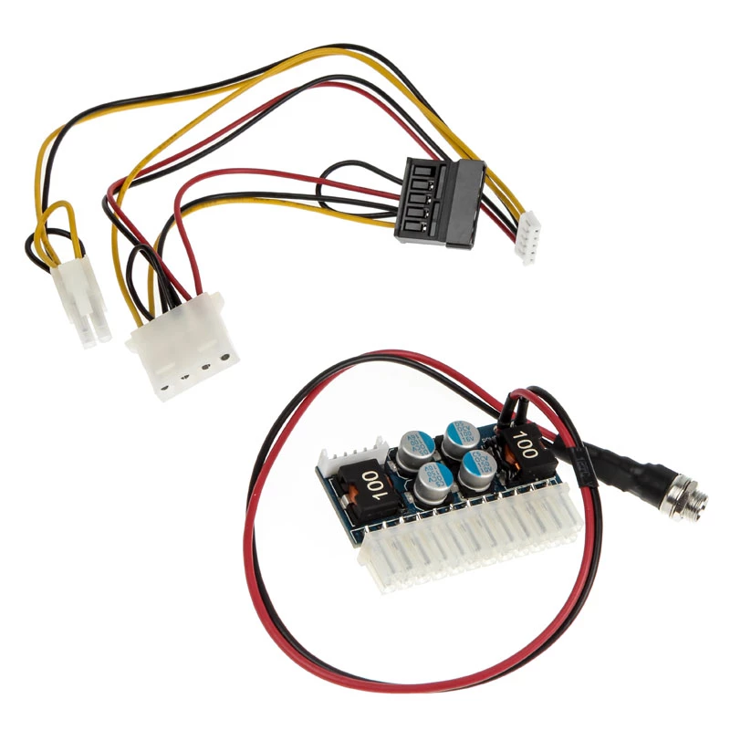 Akasa AK-PE080-03 Netzteil Indoor 80 W Schwarz, Blau, Rot, Weiß, Gelb