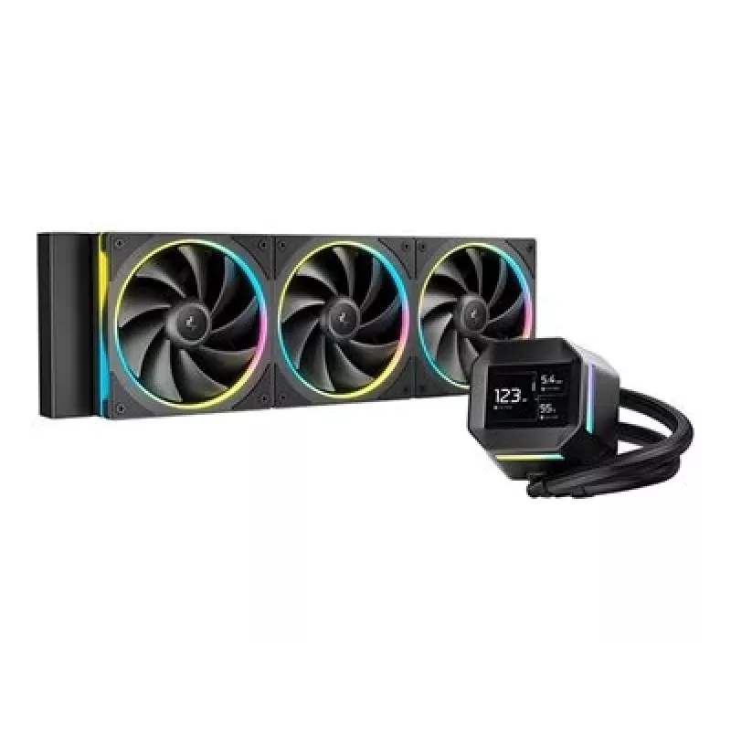 DeepCool LM360 Prozessor-Flüssigkeitskühlungsset 12 cm Schwarz 1 Stk.