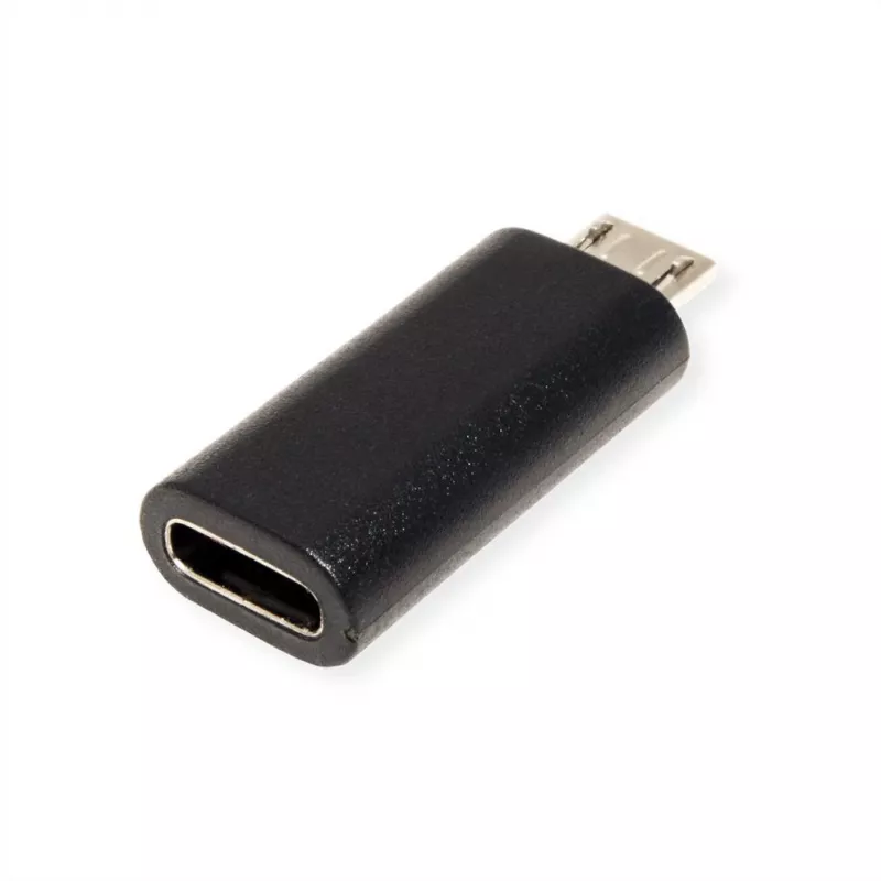 VALUE USB-Adapter - USB-C (W) umkehrbar auf Micro-USB Typ B (M)