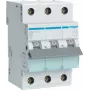 Hager MBN340. Polzahl: 3P. AC-Eingangsfrequenz: 50/60 Hz, Nennstromausgang: 40 A (MBN340)