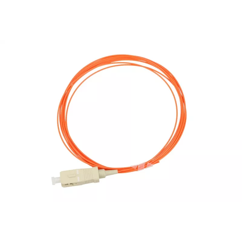 Pigtail SC/UPC Multimode-Kabel Extralink OM2 50 µm 900 µm 2 m FTTH orange