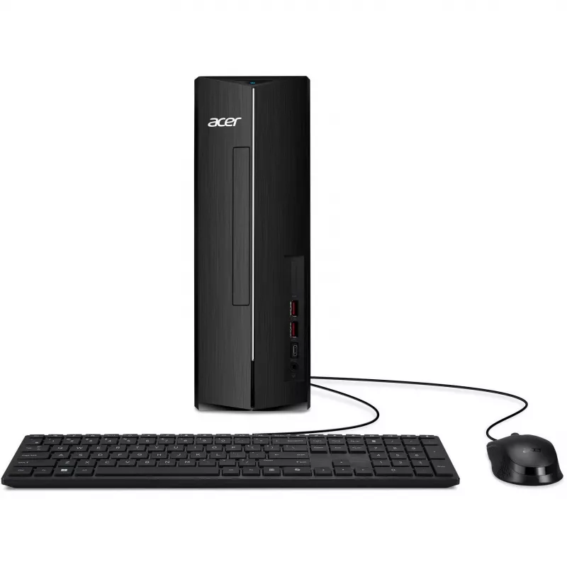 Desktop-PC Acer Aspire XC-1860 — Intel Core Ultra 5 225, 16 GB DDR5, 1 TB SSD, Windows 11 Home, Schwarz