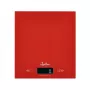Elektronische Küchenwaage JATA Mod. 729R Rot