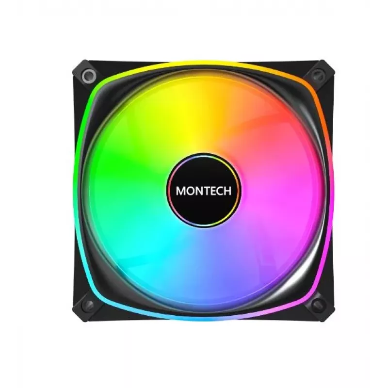 MONTECH AX120 PRO SCHWARZ 120mm ARGB Gehäuselüfter