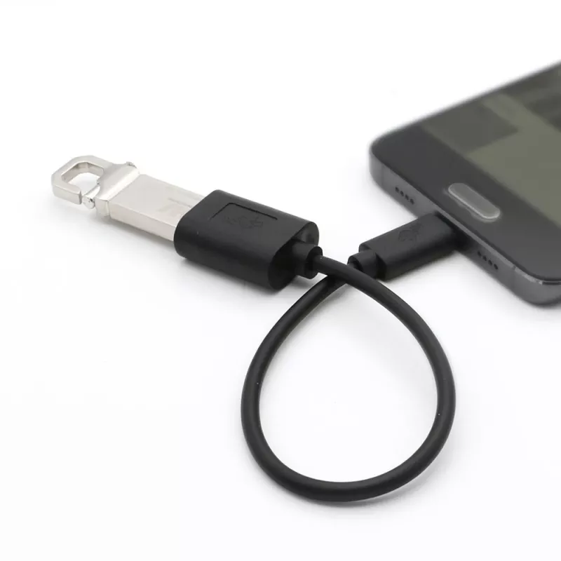 TB Kabel OTG USB AF - USB C 15cm Schwarz (AKTBXKU4PAC015B)