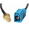 Koaxialkabel DeLOCK 88583 0,2 m Schwarz