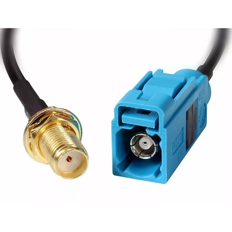 Koaxialkabel DeLOCK 88583 0,2 m Schwarz
