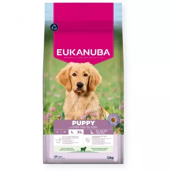 EUKANUBA Puppy L XL reich an Lamm & Reis - Trockenfutter für Hunde - 12kg