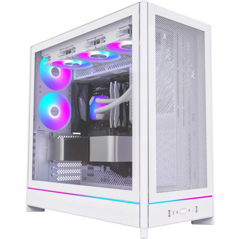 PC-Gehäuse Montech HS01 PRO Midi Tower Weiß