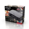 Sandwichmaker Adler AD 3043, 1300 W, Antihaftplatten, 2 Sandwiches, Kochfläche 285 × 152 mm, schwarz