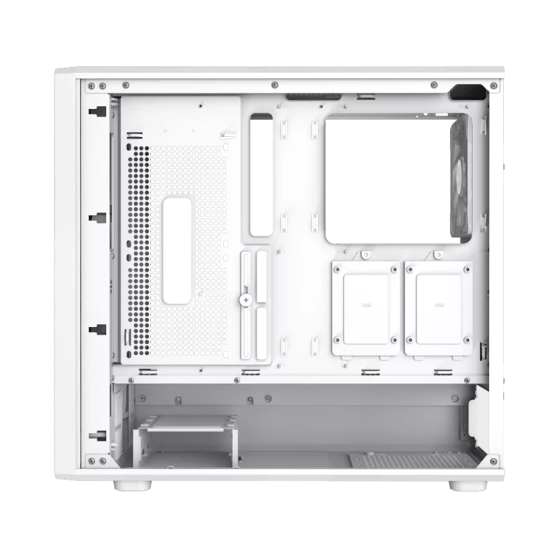 Gamemax Gehäuse | CLAW 460 WH | Weiß | Mid-Tower | Netzteil nicht enthalten