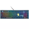 Ducky One 3 Daybreak RGB Gaming-Tastatur USB Deutsch Schwarz Blau Grün