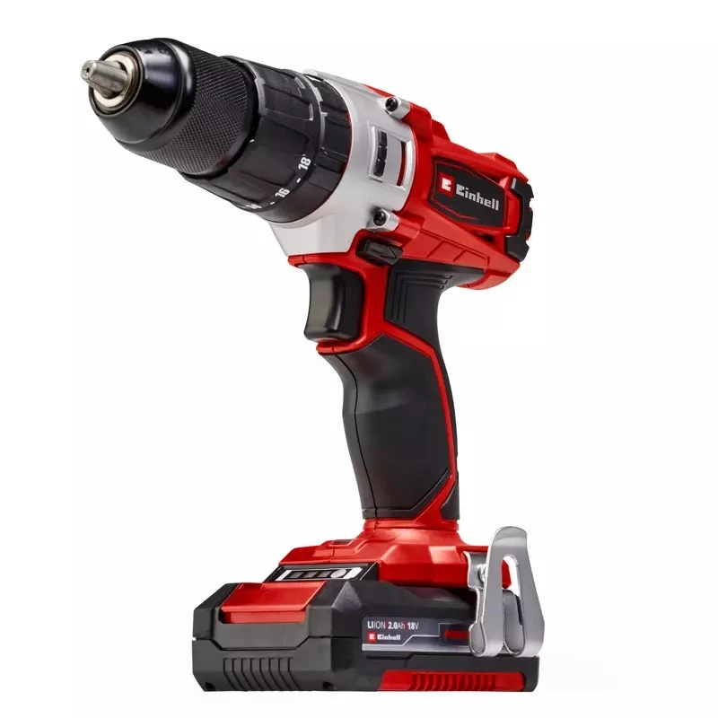 Einhell TE-CD 18/2 18750 RPM Schlüssellos 1,45 kg Schwarz, Rot