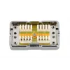 Extralink CAT6 STP Anschlussdose, Durchgangsverbinder, Silber