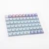 Tastenkappen-Set Ducky Macaron PBT Doubleshot 133 Tasten für mechanische Tastaturen, Ducky DCA132-USMACOEPD1
