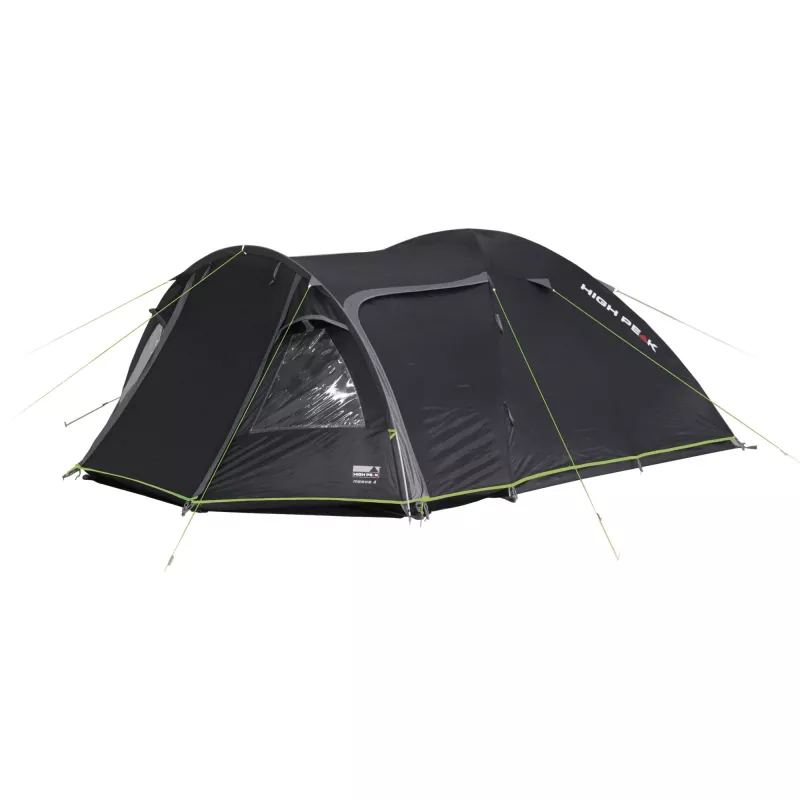 High Peak Mesos 4 Kuppelzelt 4 Personen Grün, Grau