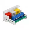 RCA Modul DeLOCK Easy 45 3 x RCA Buchse 22,5 x 45 mm
