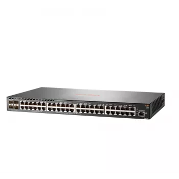 HPE - Aruba Series - Switch - 2930F 48G 4SFP+ - L3 - managed - 48 x 10/100/1000 + 4 x 1 Gigabit/10 Gigabit SFP+ (Uplink) - rack-mountable