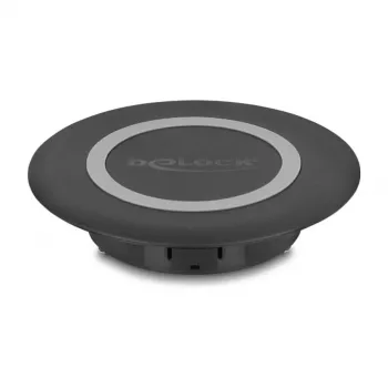Indoor-Ladegerät DeLOCK 66284 Smartphone Schwarz USB Kabellos