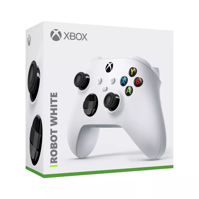 Microsoft Xbox Wireless Controller - Game Pad - kabellos - Bluetooth - Roboter weiß - für PC, Microsoft Xbox Series X, Microsoft Xbox Series S, Micros