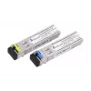 Extralink SFP WDM Modul 1.25G, 1.25Gbit/s, 1310/1550nm, Singlemode, 20km, LC, DOM, Paar
