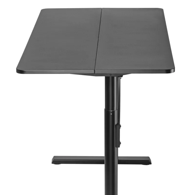Ergo Bürotisch mit Tischplatte, Gasfeder, höhenverstellbar, für Arbeiten im Stehen und Sitzen, max. Höhe 115 cm, ER