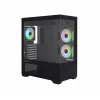 PC-Gehäuse CHRONIX V2 Mid Tower ARGB Lüfter x3 schwarz