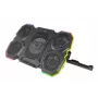 Laptop-Kühlpad ESPERANZA EGC107 – 3 Lüfter 1200–2600 U/min, 390×255×38 mm, USB PD, RGB, 5 Höhenpositionen, schwarz