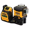 Laser-Wasserwaage DeWalt DCE089D1G18-QW grüner Strahl selbstnivellierend 360° mit Empfängerkompatibilität