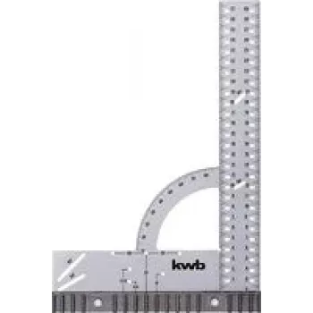 Winkelmaß KWB 067430 Aluminiumkonstruktion 90° für Tischlerei und Metallbau