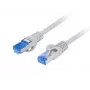 Netzwerkkabel LANBERG Cat6a S/FTP PCF6A-10CC-0100-S, 1 m, RJ-45, Grau, LSZH, 500 MHz