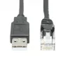 Tripp Lite U009-015-RJ45-X Kabeladapter RJ-45 USB 2.0 Typ-A Schwarz (U009-015-RJ45-X)