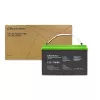 Gel-Batterie QOLTEC 53080 12V 100Ah — verschlossene wiederaufladbare Batterie für Notstromversorgung