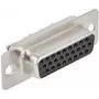 Drahtverbinder DeLOCK 66717 D-Sub HD 26-polig Schwarz Silber