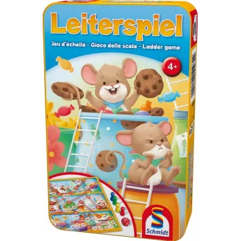 Schmidt Spiele Leiterspiel - Brettspiel - Lernen - 4 Jahre (51284)