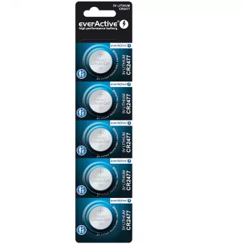 Lithium-Batterie everActive CR2477 - Blister 5 Stk.