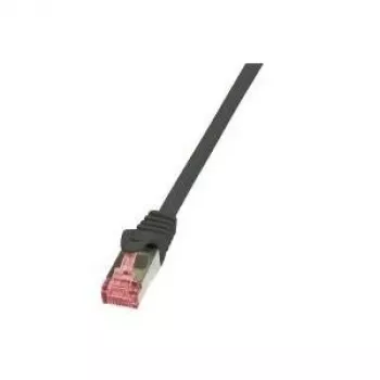 Netzwerkkabel LogiLink 0,5 m Cat.6 RJ-45 S/FTP Schwarz