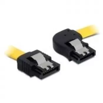 SATA-Kabel Stecker/Stecker 0,5m DeLOCK 82829 Gelb
