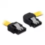 SATA-Kabel Stecker/Stecker 0,5m DeLOCK 82829 Gelb