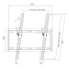 TV-Halterung LogiLink BP0012 139,7 cm (55 Zoll) Schwarz