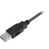 USB 2.0 Kabel, USB-A Stecker > Mini-USB Stecker (schwarz, 0,5 Meter, doppelt geschirmt)