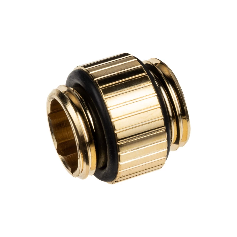 Fitting EK Water Blocks Messing Gold 7 mm Höhe 1,65 cm Durchmesser