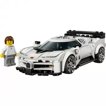 LEGO Konstruktionsspielzeug-Set Bugatti Centodieci Speed Champions 77240 – 291 Teile, 1 Minifigur, ab 9 Jahren