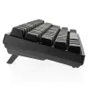 AKKO 3068B Plus Schwarz&Gold Wireless Gaming-Tastatur, mechanisch, RGB - V3 Cream Gelb, ISO (DE), schwarz