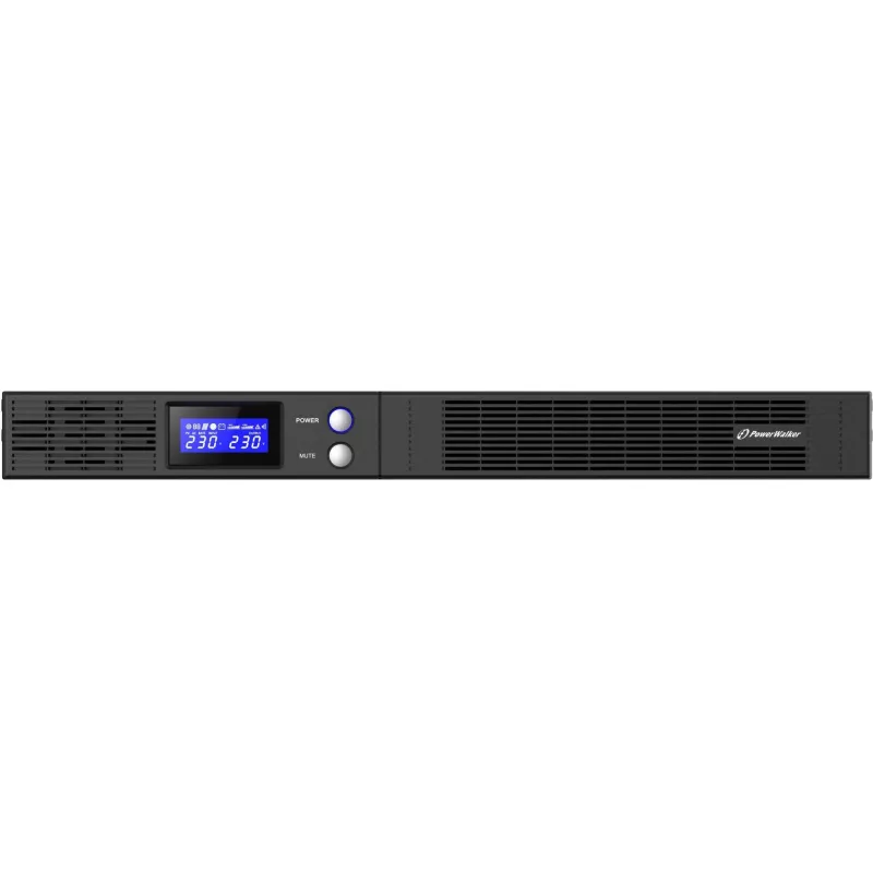 PowerWalker VI 500 R1U USV (Unterbrechungsfreie Stromversorgung) Line-Interactive 0,5 kVA 300 W 4 AC-Ausgänge