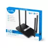 Cudy LT500 WLAN-Router Fast Ethernet Dual-Band (2,4 GHz / 5 GHz) 4G Schwarz