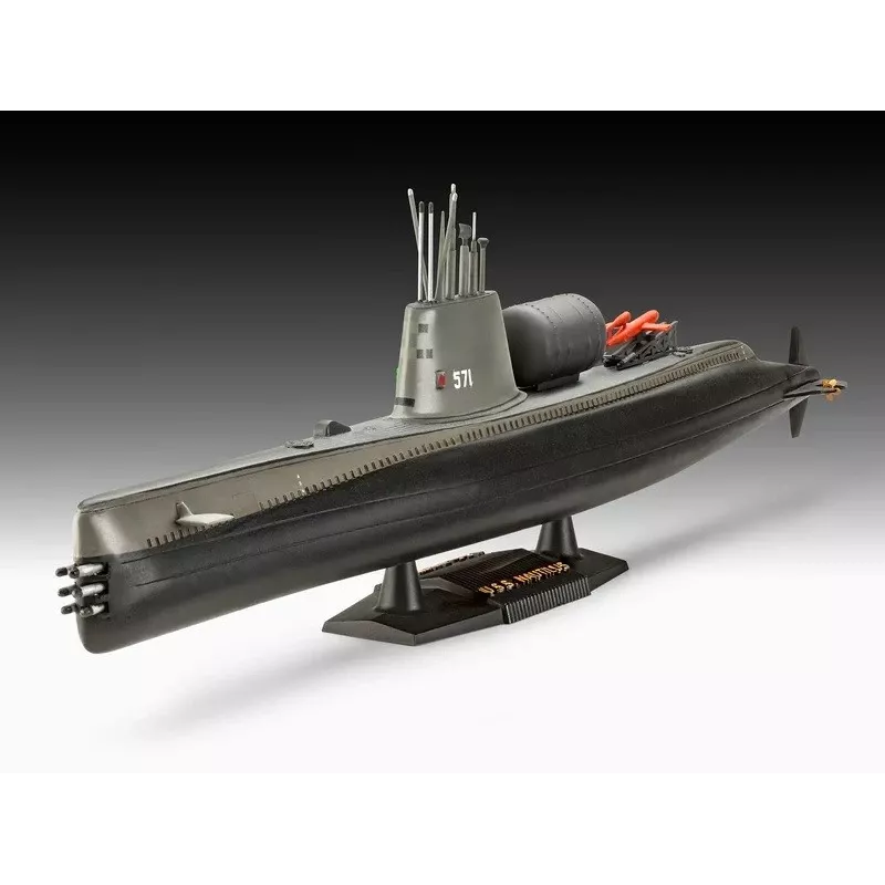 Plastikmodellschiff REVELL U.S.S. Nautilus Maßstab 1:305, Bausatz 05184