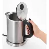 ProfiCook PC-WKS 1106 1l 2200W Schwarz – Edelstahl Wasserkocher (501106)