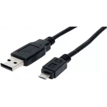 USB-Kabel ShiverPeaks BS77183 3 m USB A Micro-USB B Schwarz